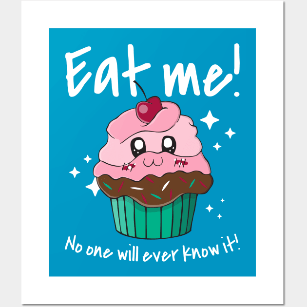 Eat me Wall Art by ShirtBricks